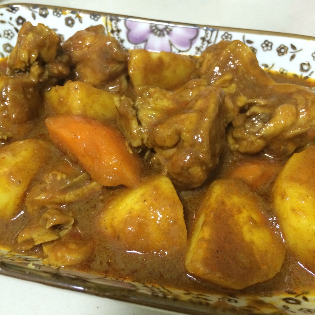 csaufong做的马来西亚咖喱鸡