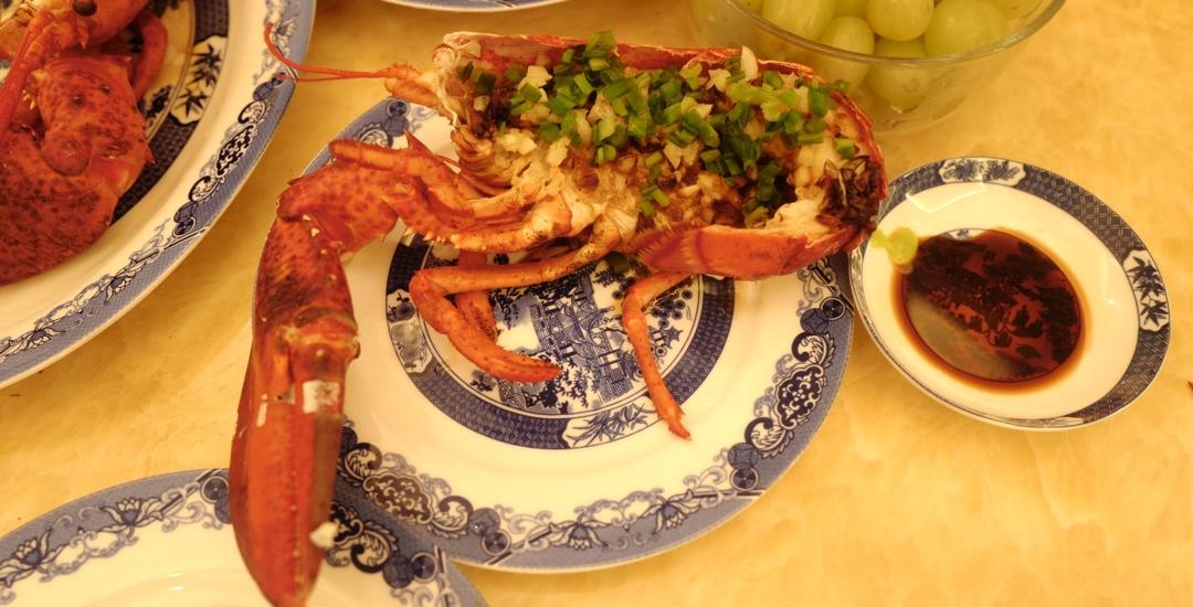 蒜蓉蒸波士顿龙虾