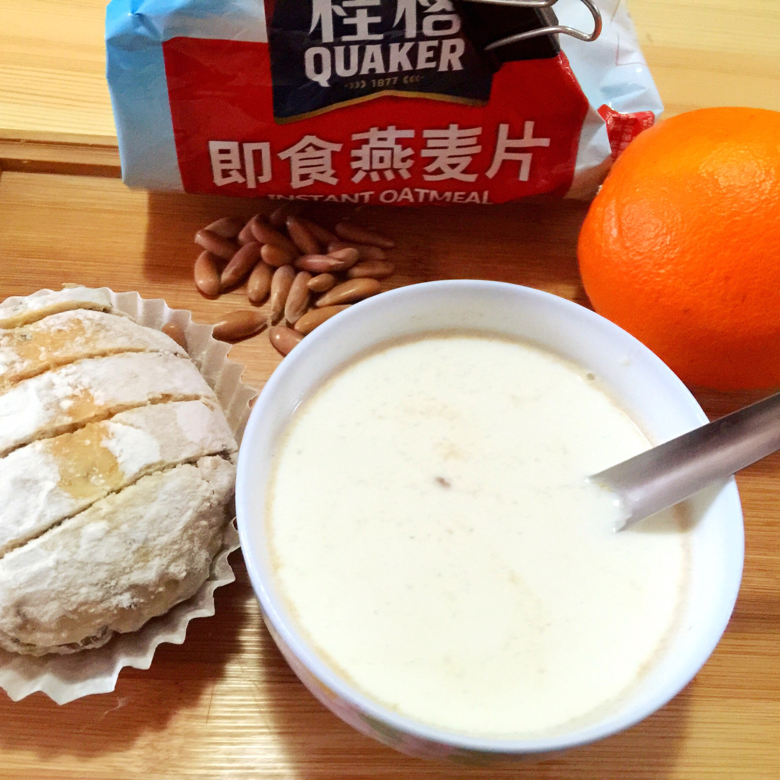 【平安大吉】新年早餐—香甜燕麦糊