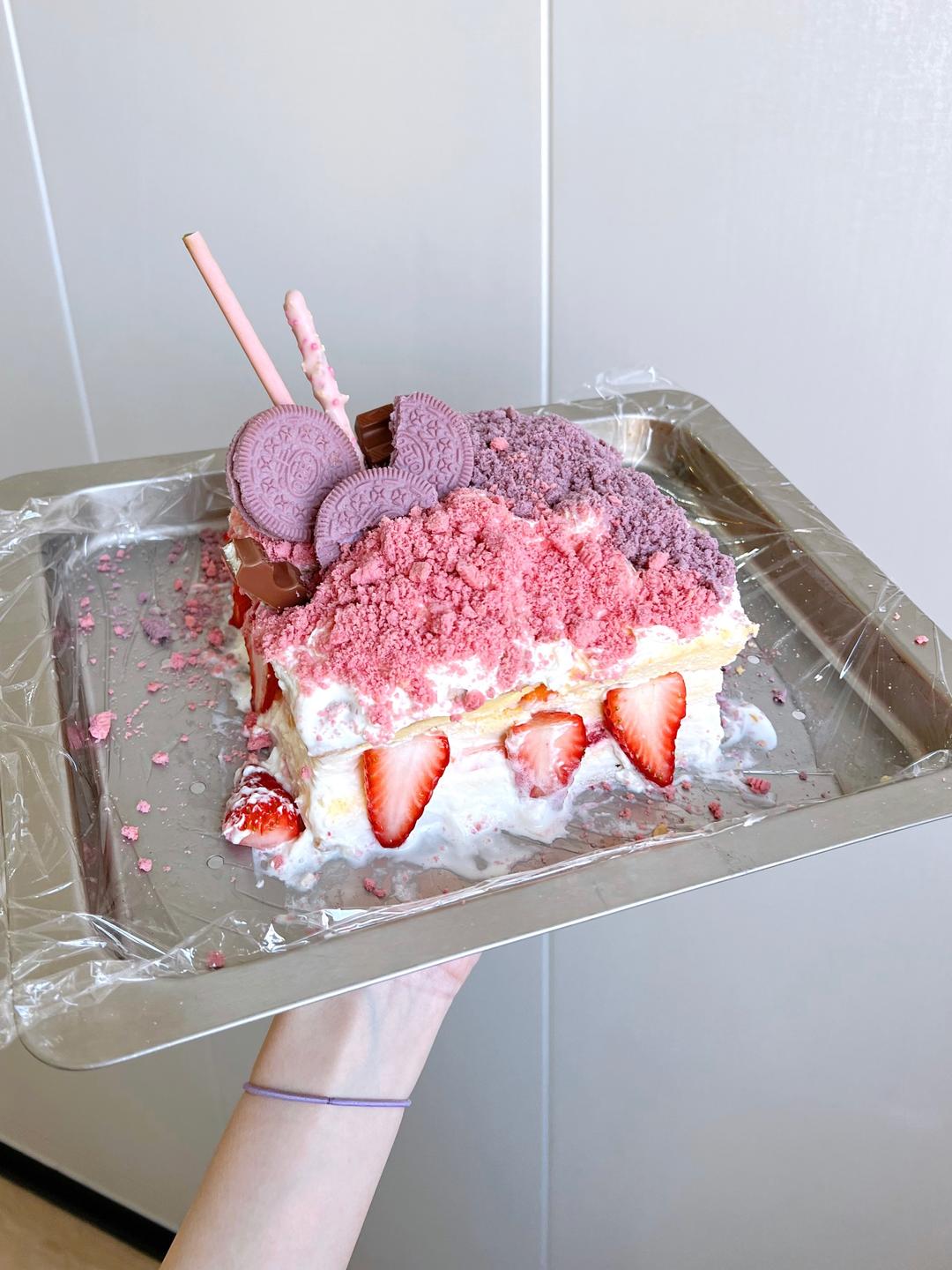 纯奶手撕吐司的做法 步骤1