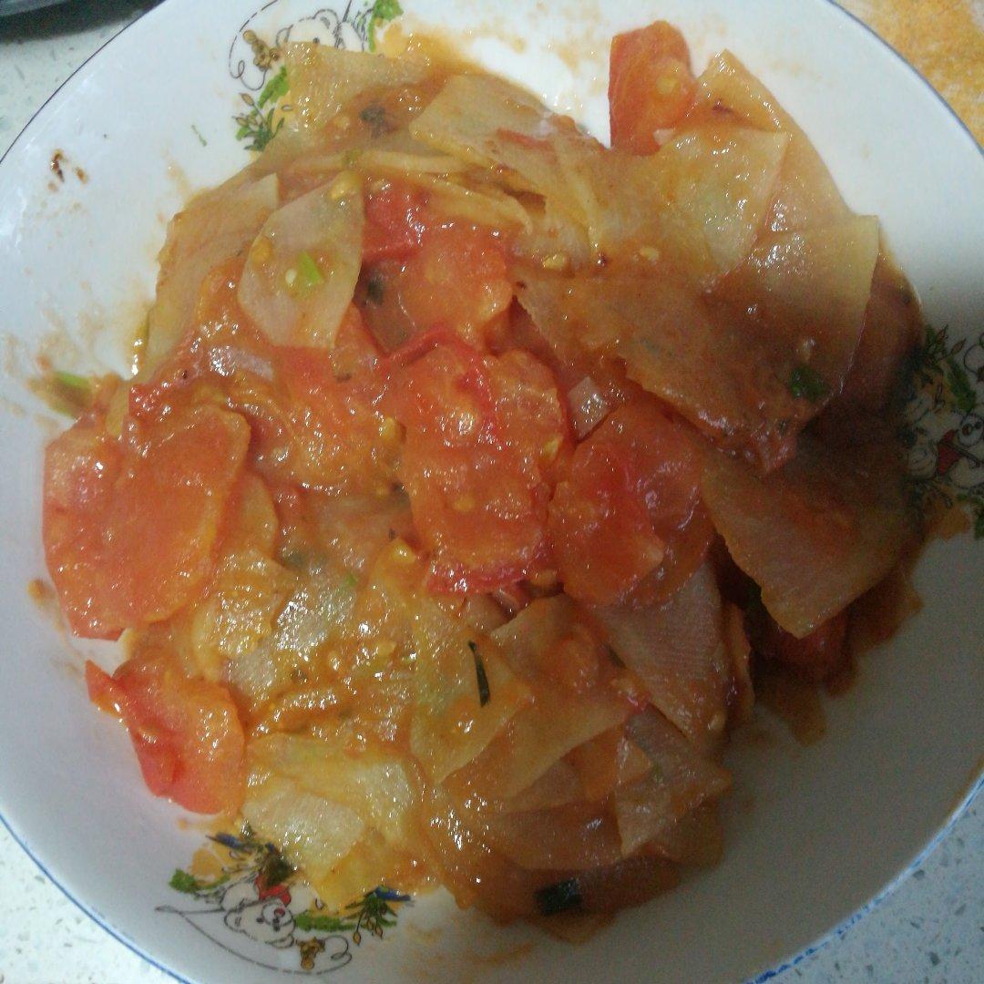 西红柿炒土豆