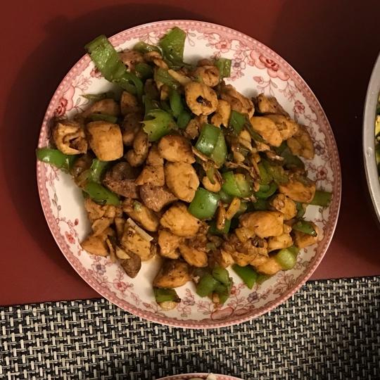 辣椒鸡丁