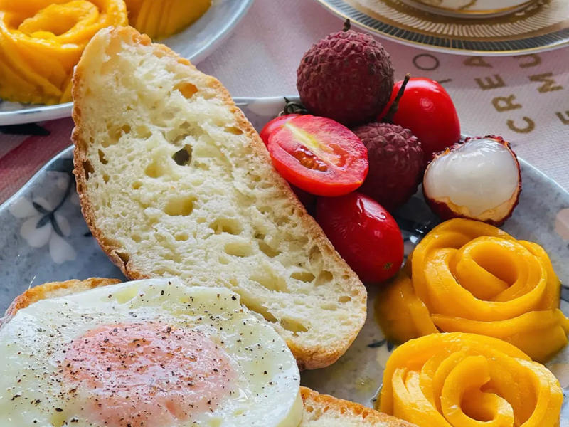 纯奶手撕吐司的做法 步骤1