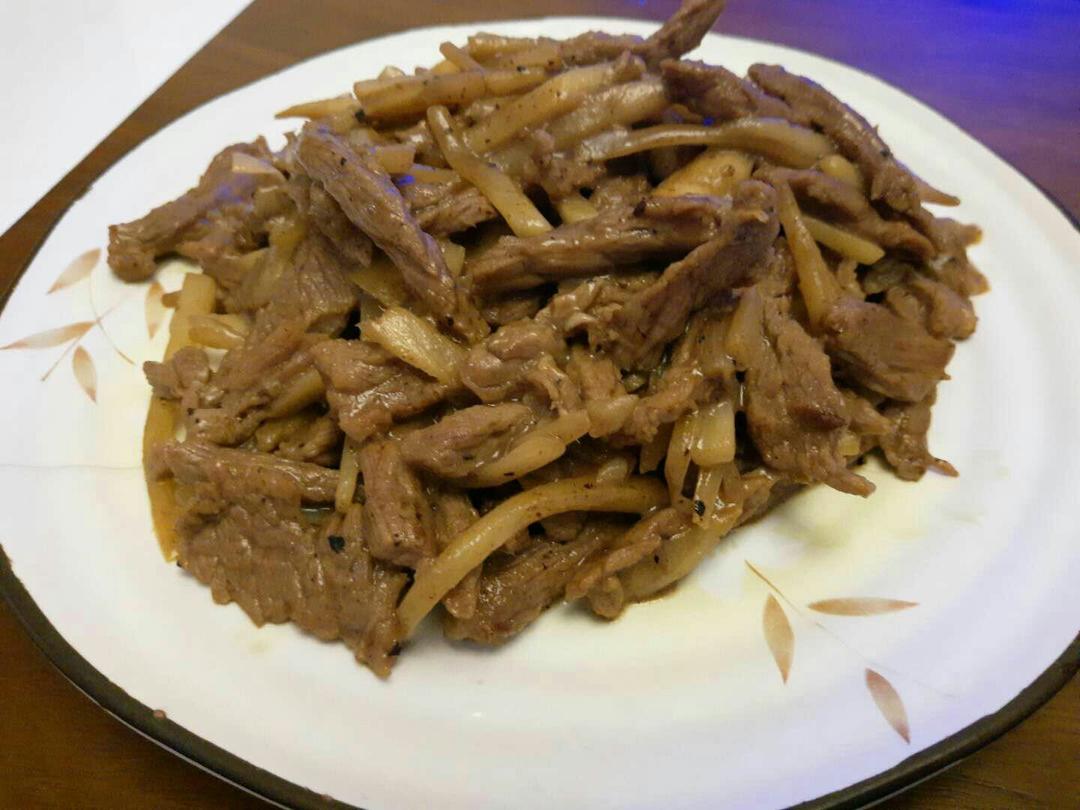 新姜炒牛肉