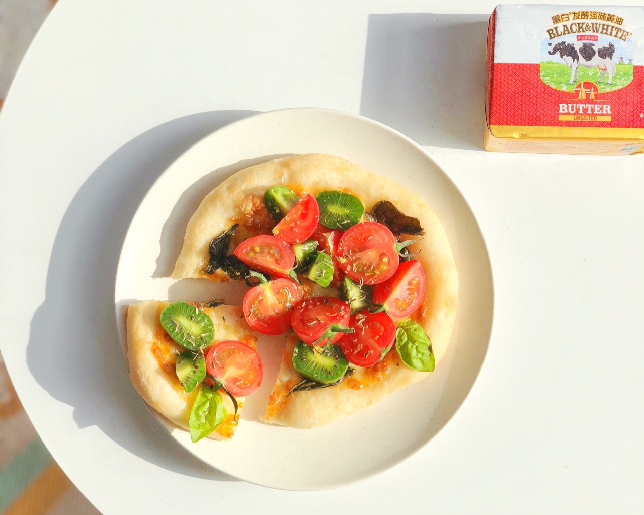 【健康主食】香草蔬果披萨的做法