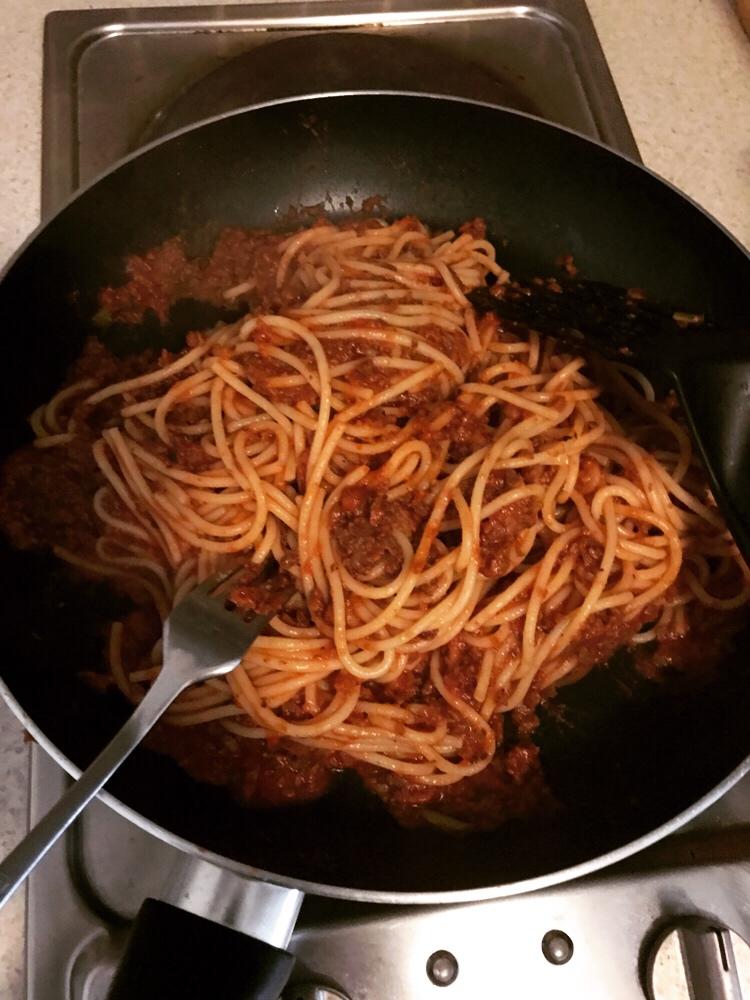 番茄肉酱意大利面