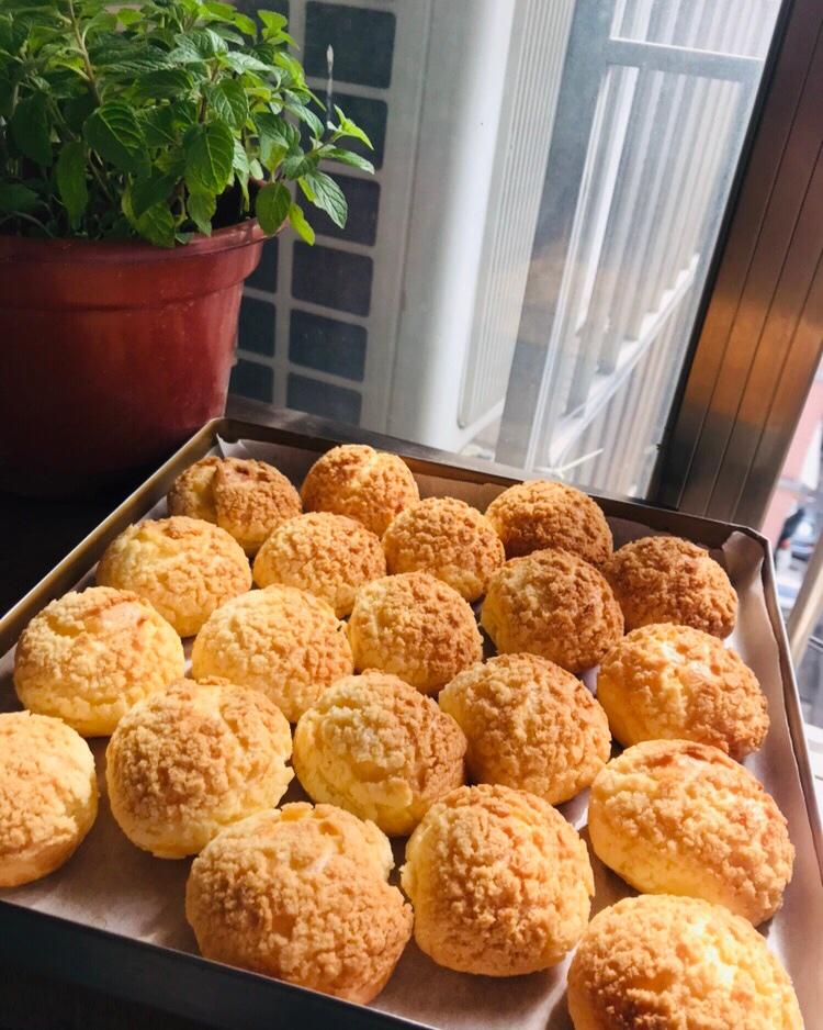 十分美味的酥皮泡芙