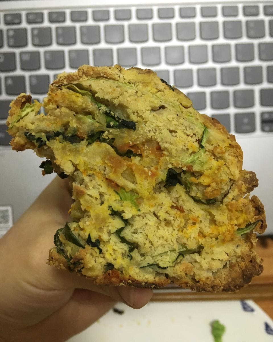 菠菜南瓜奶酪丹波面包丨健康·烘焙