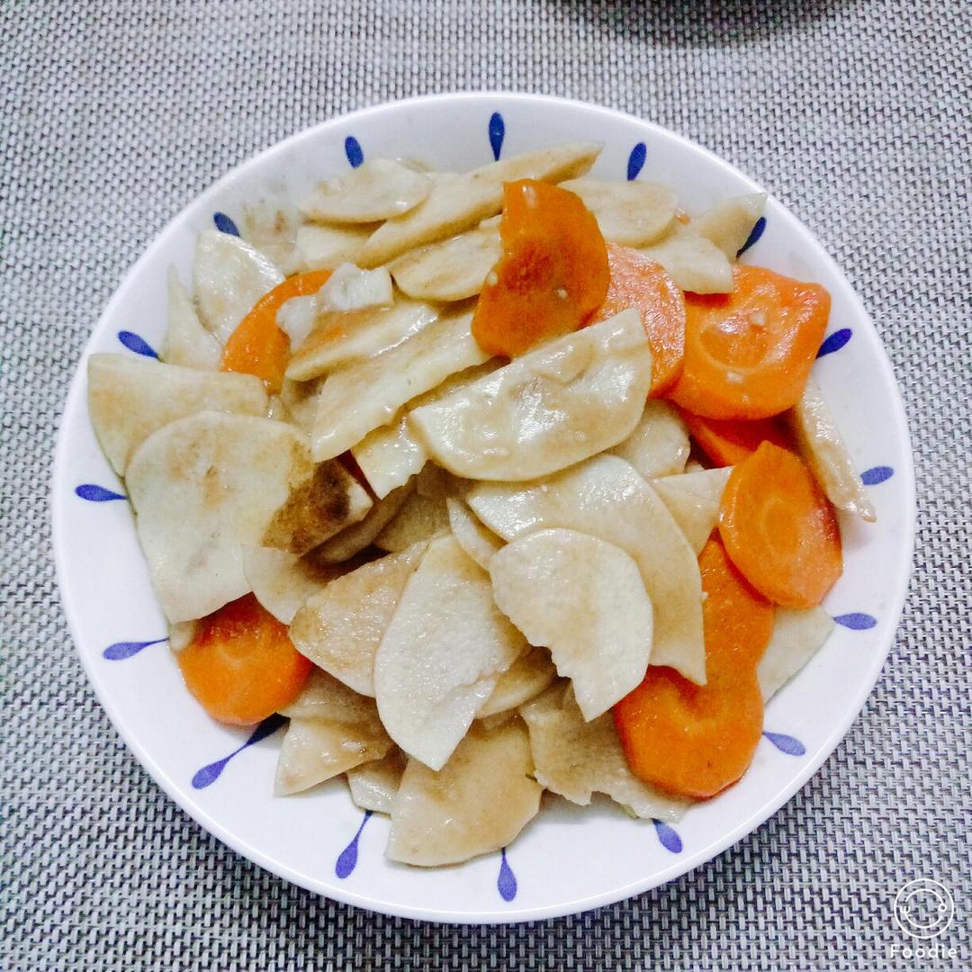 老丁的私房菜-清炒山药