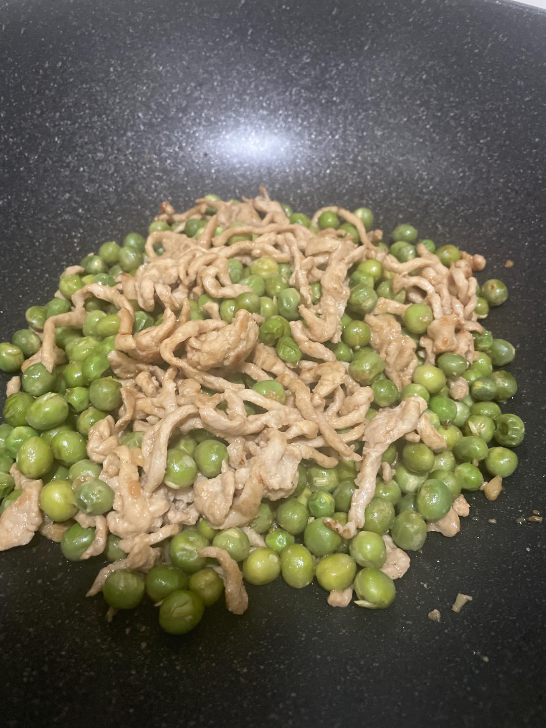 快手菜 青豆炒肉