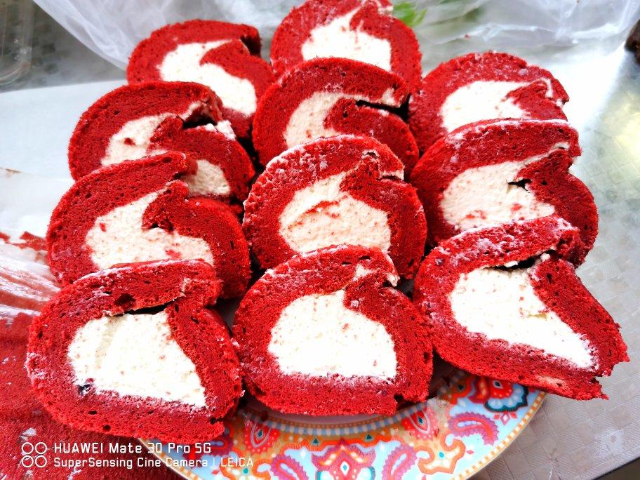 红丝绒蛋糕卷（超详细）