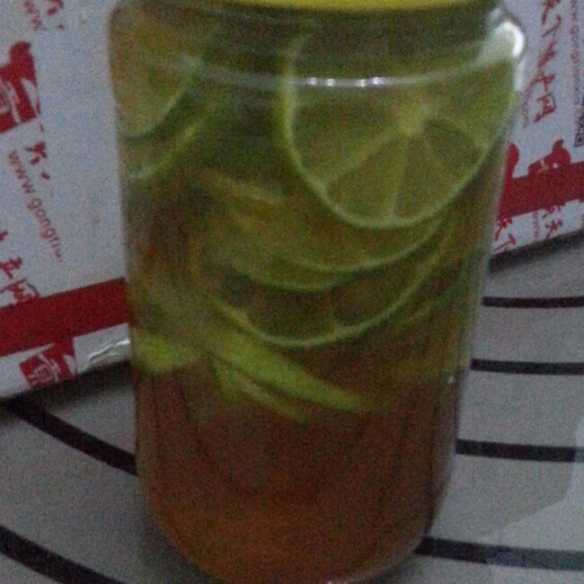 蜜渍青柠檬