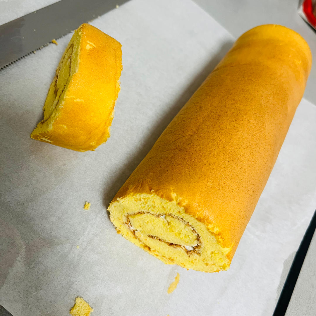 原味基础蛋糕卷(小五卷)