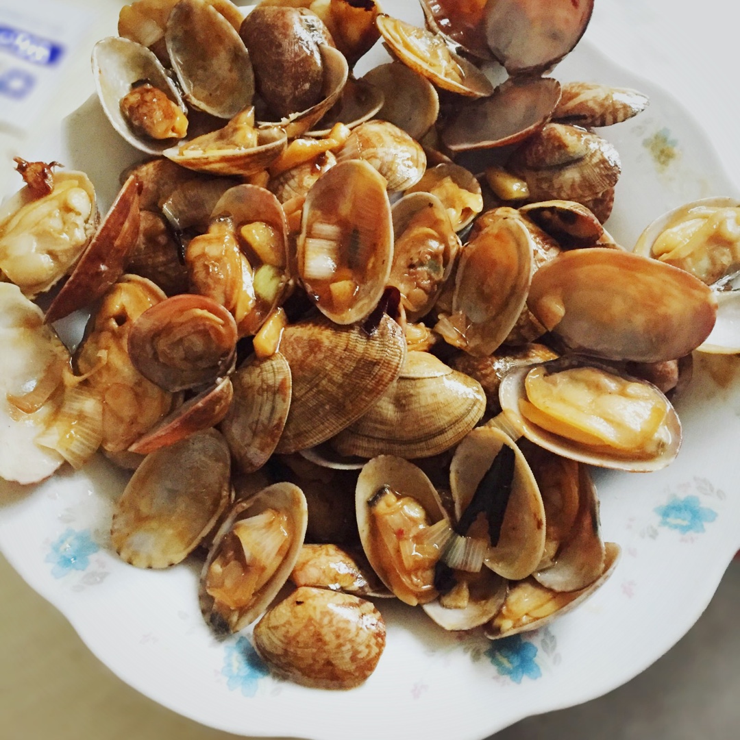爆炒花甲