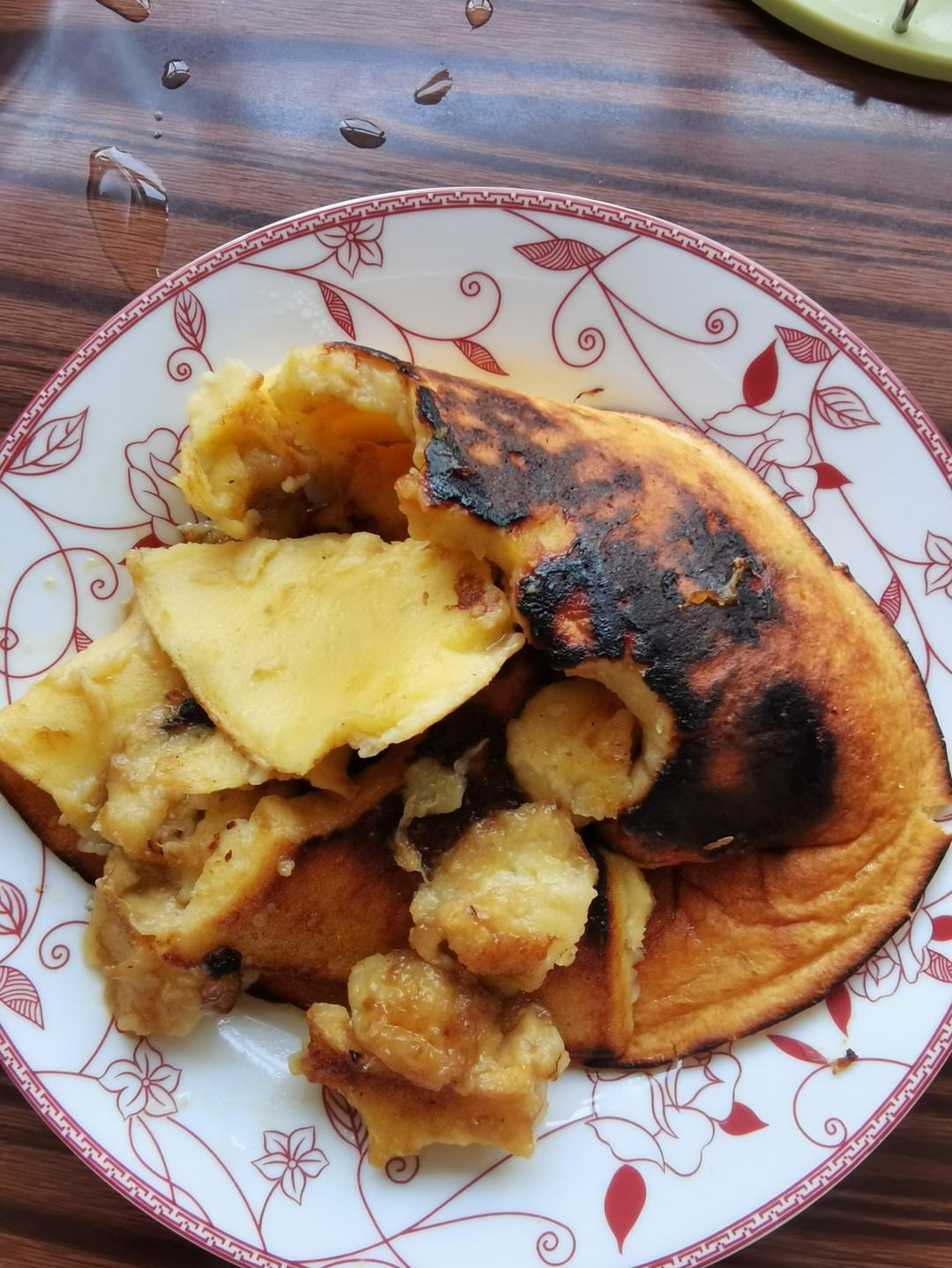 0难度焦糖香蕉饼｜平底锅就能做