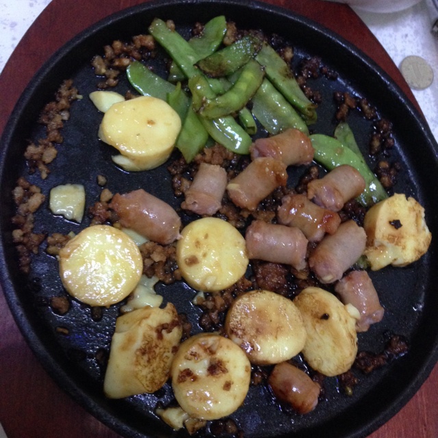 铁板日本豆腐——滋滋响的美味