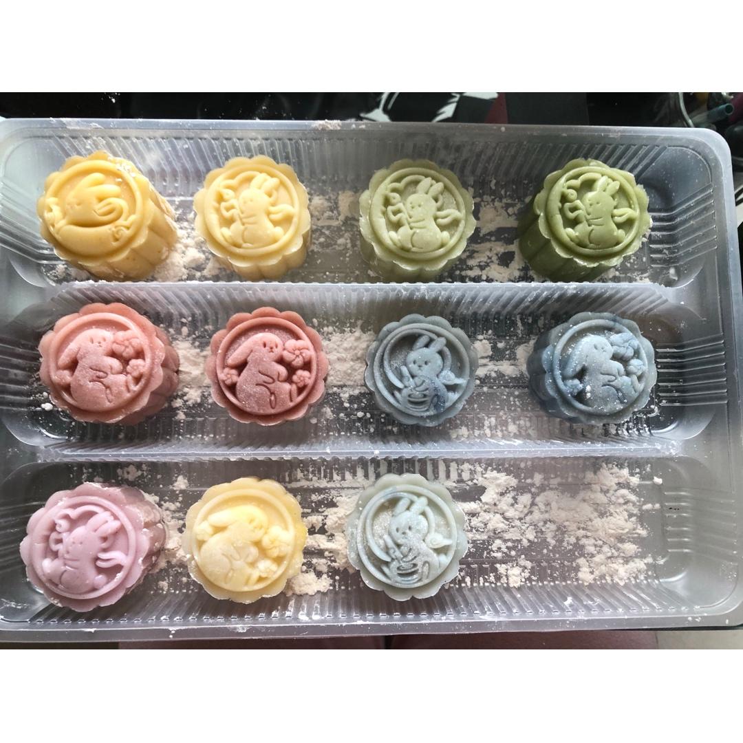 冰皮月饼(不会被腻到的奶黄馅)