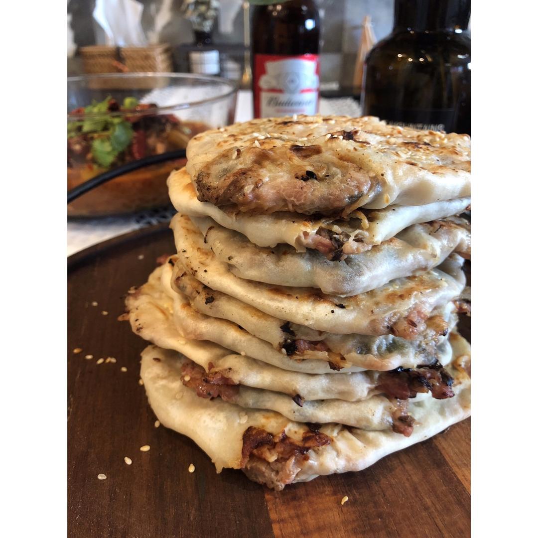 梅干菜猪肉烧饼