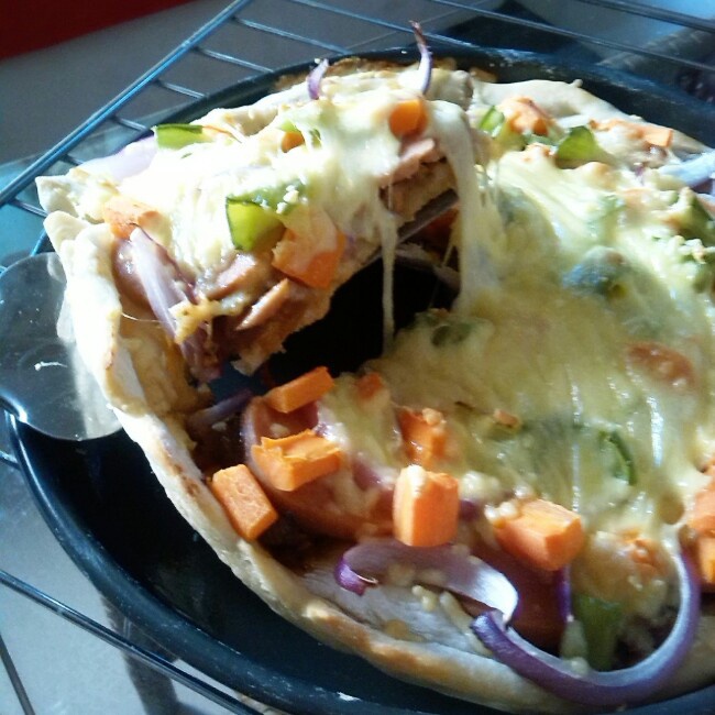 夏威夷pizza（附饼底冷冻法）