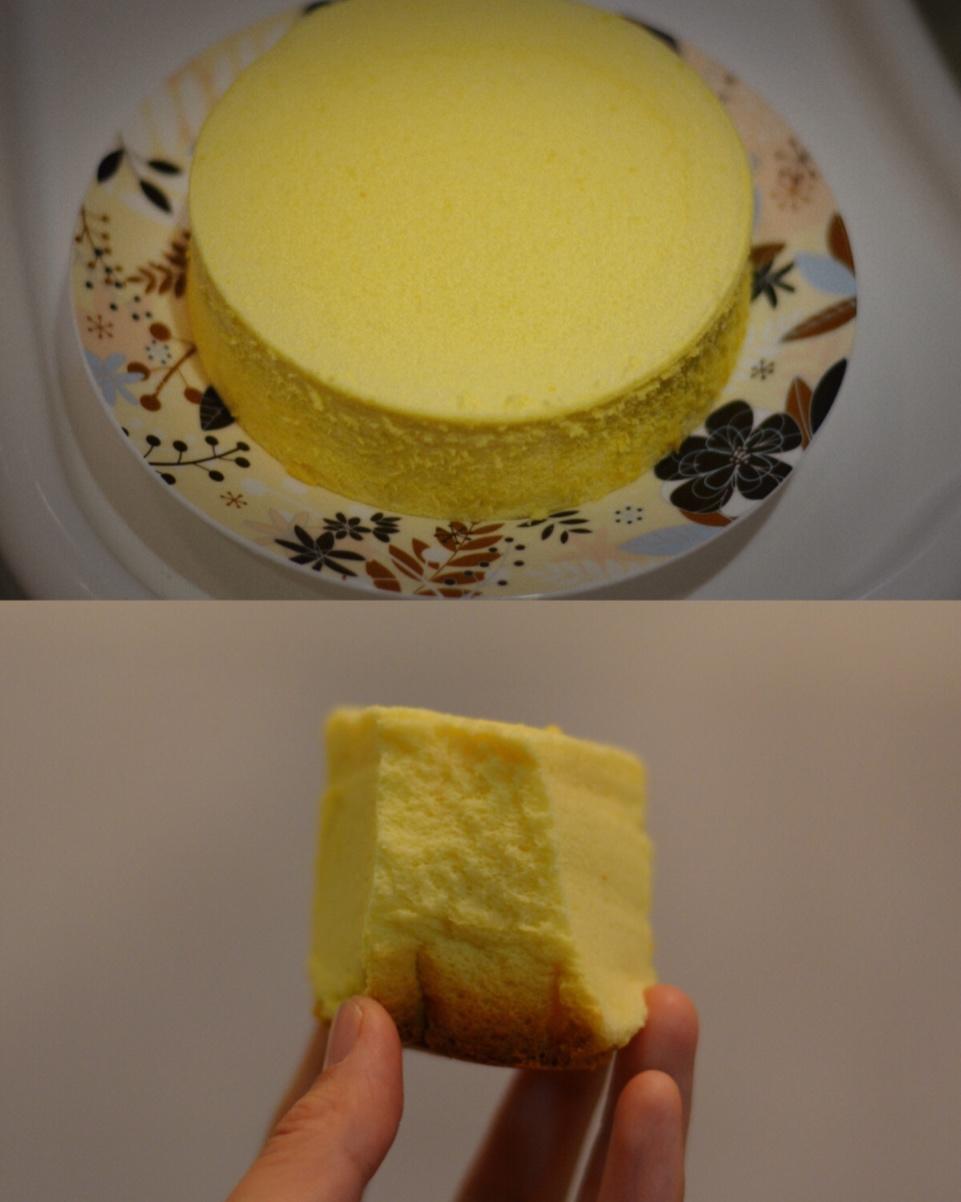 烫面轻乳酪蛋糕