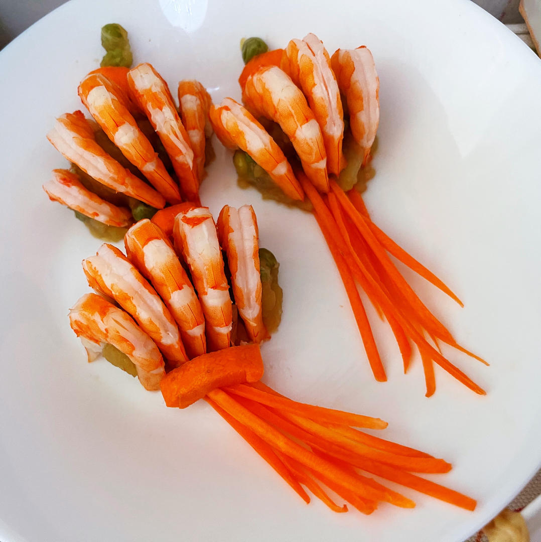 许许多多zycg做的开运年菜75零难度高颜值红红火火灯笼虾