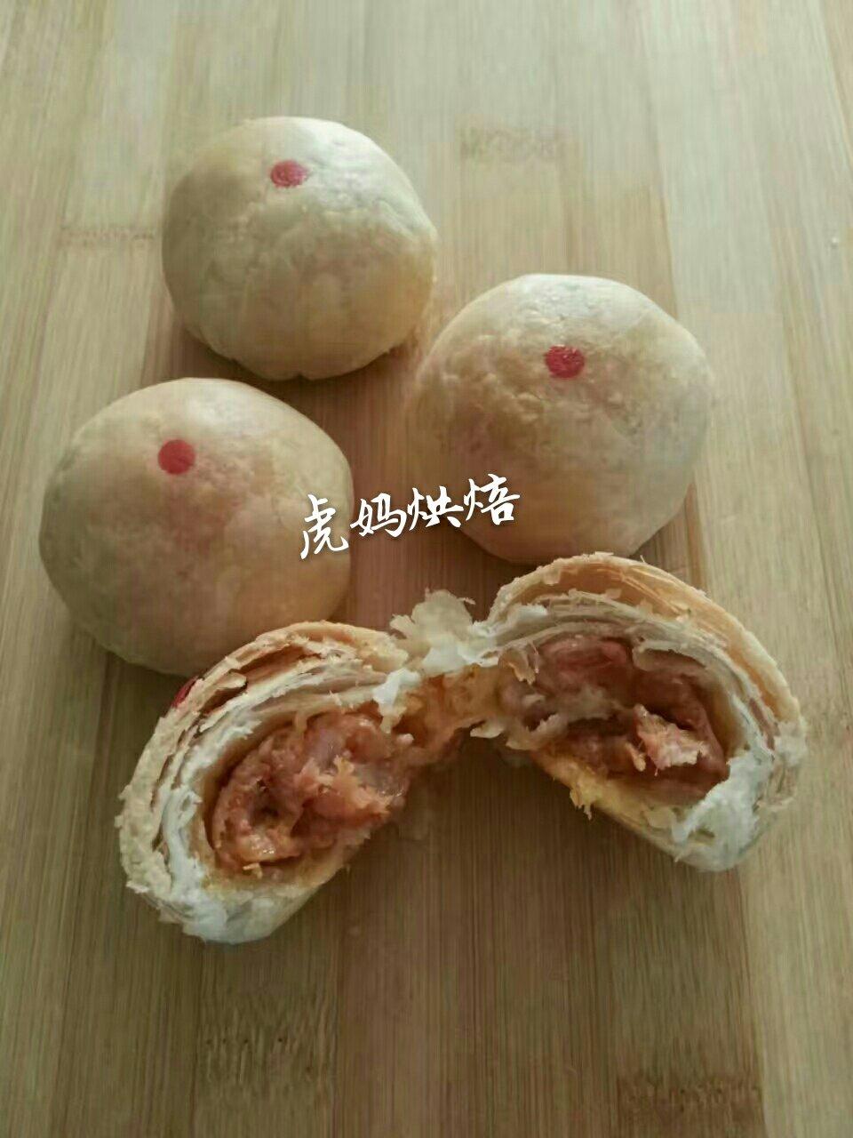泳式鲜肉榨菜月饼