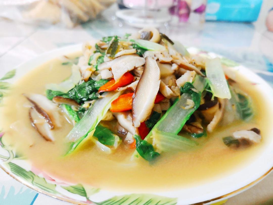 虾皮香菇小白菜