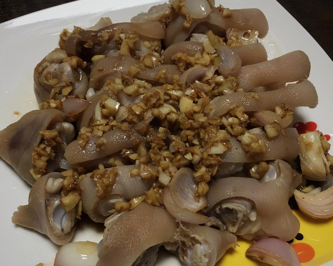 沙姜猪手(简单用料少)