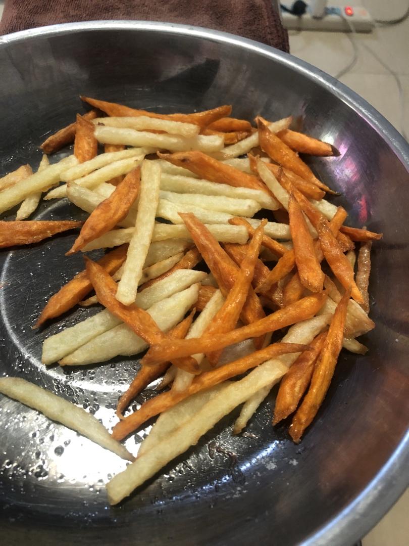 自制炸薯条
