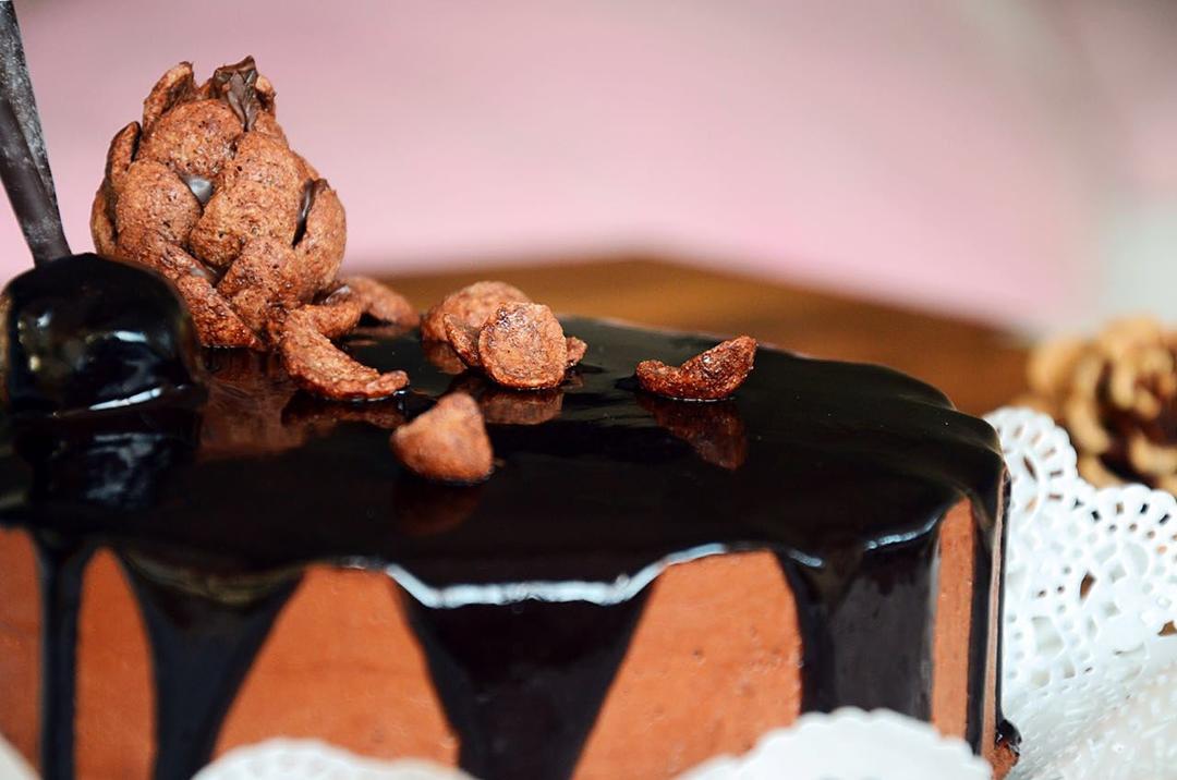 香浓巧克力慕斯蛋糕