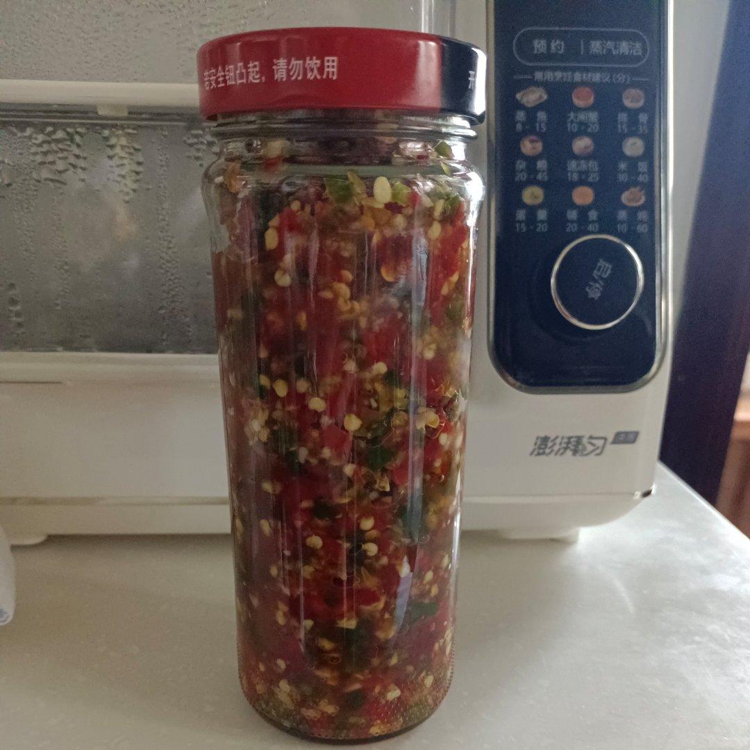 💯香辣开胃的自制剁辣椒‼️放一年不会坏