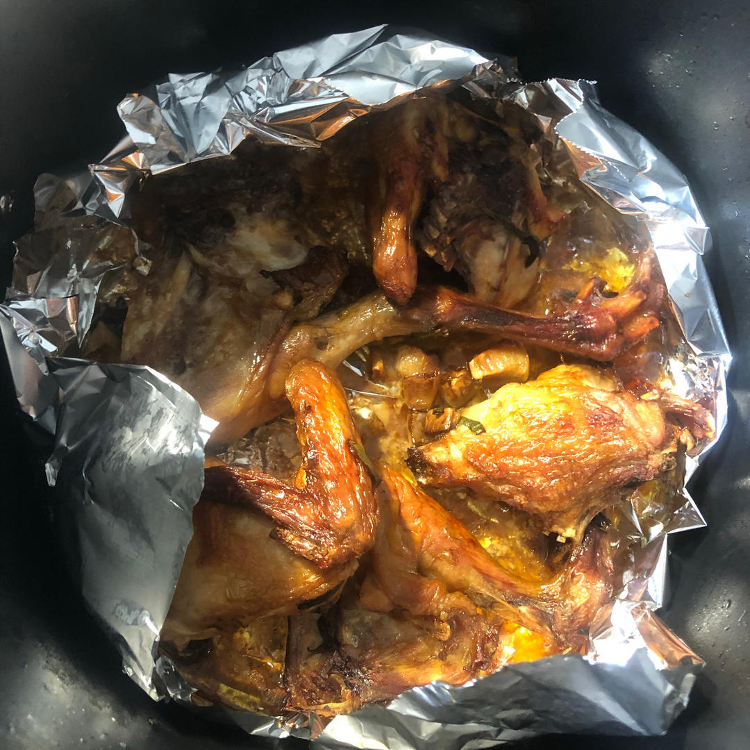 烤鸡「空气炸锅」