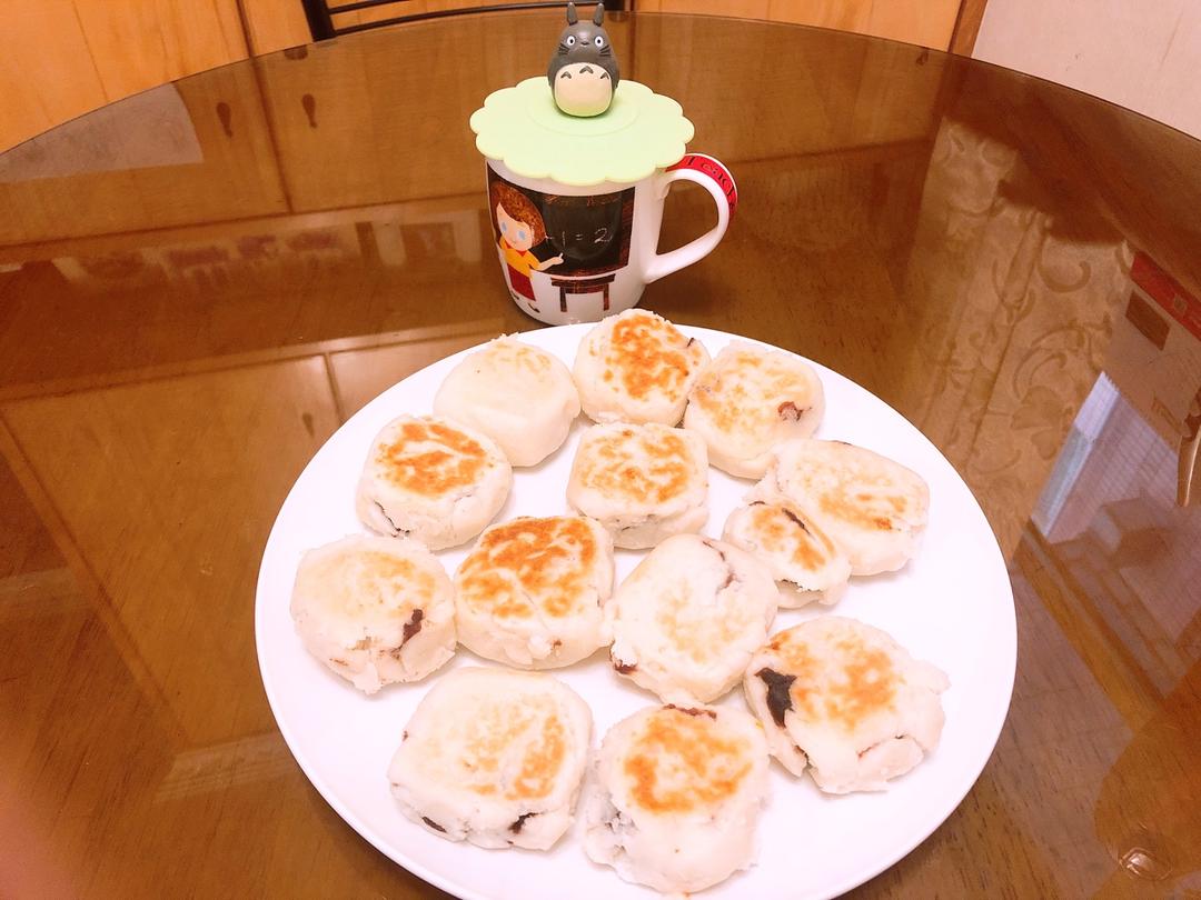 减脂期主食 红豆山药糕 无糖低油