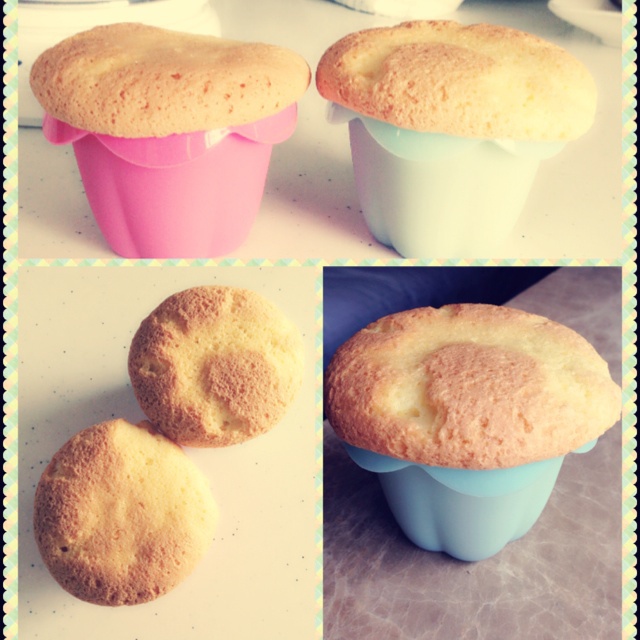 迷你小可爱cupcake戚风蛋糕杯