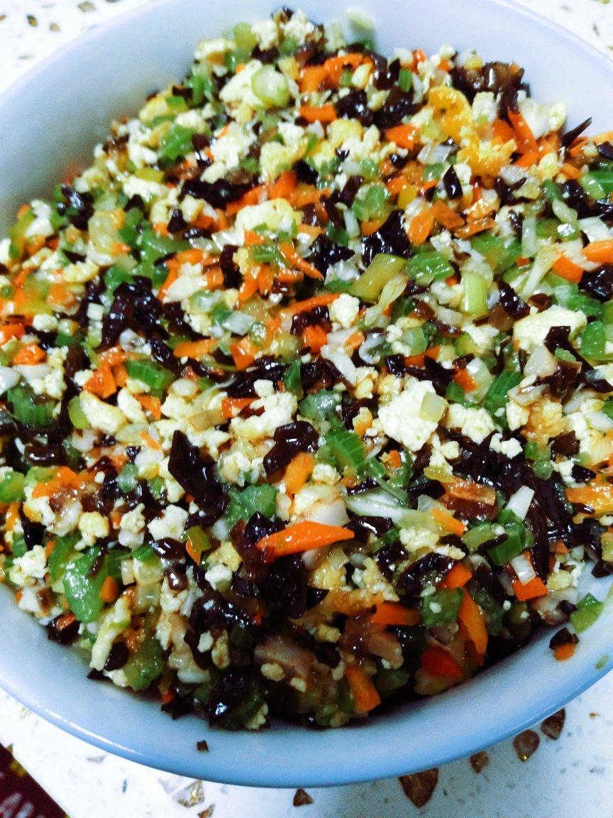 美味又营养的素饺子馅（比一禾水饺都好吃）