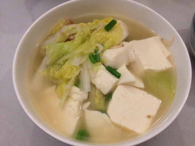 家常菜 白菜豆腐汤 遇见baking做的白菜豆腐汤                 综合