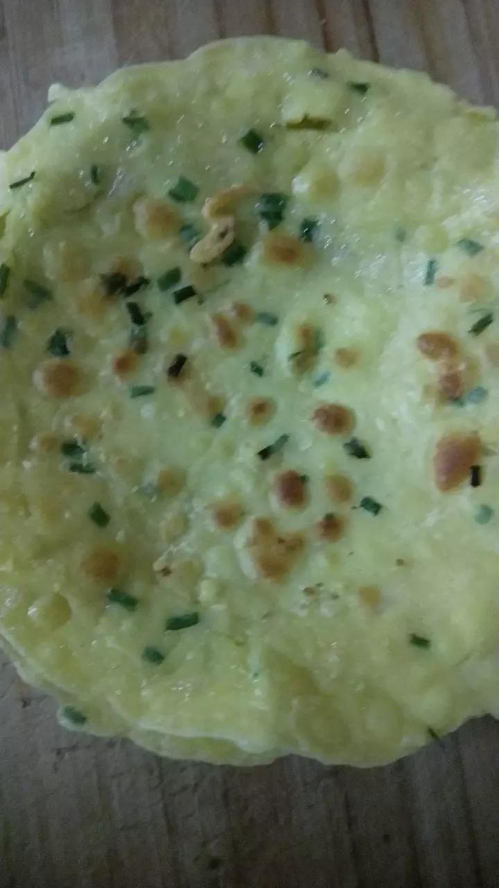 葱花鸡蛋饼