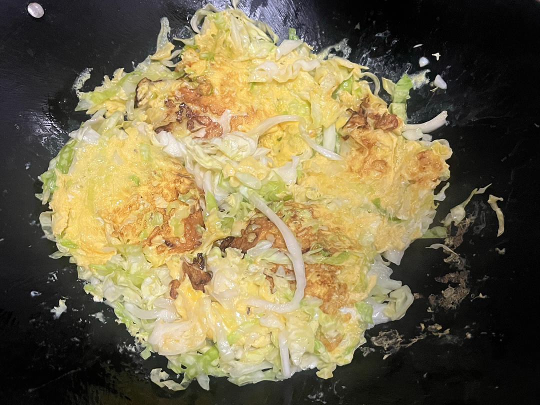 包菜蛋饼