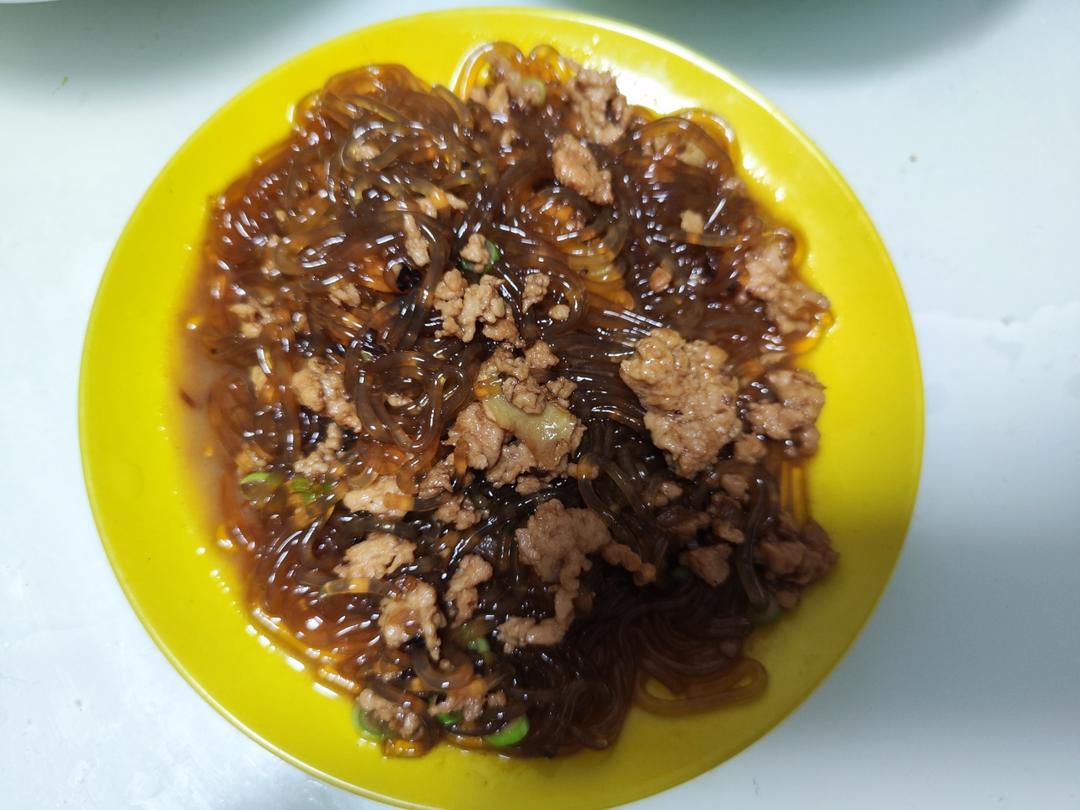 蚂蚁上树(肉末炒粉丝)超下饭‼️十分钟搞定