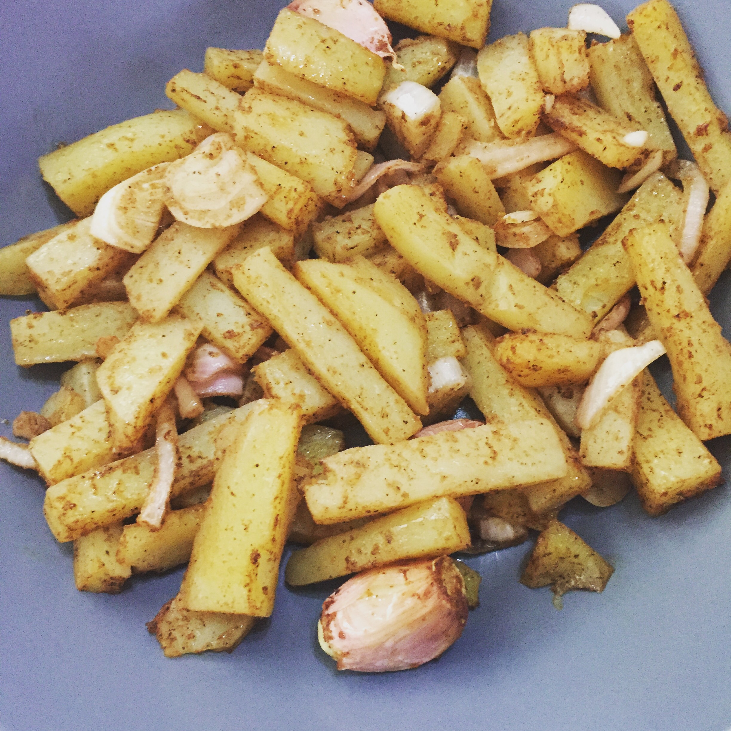 香料烤薯条