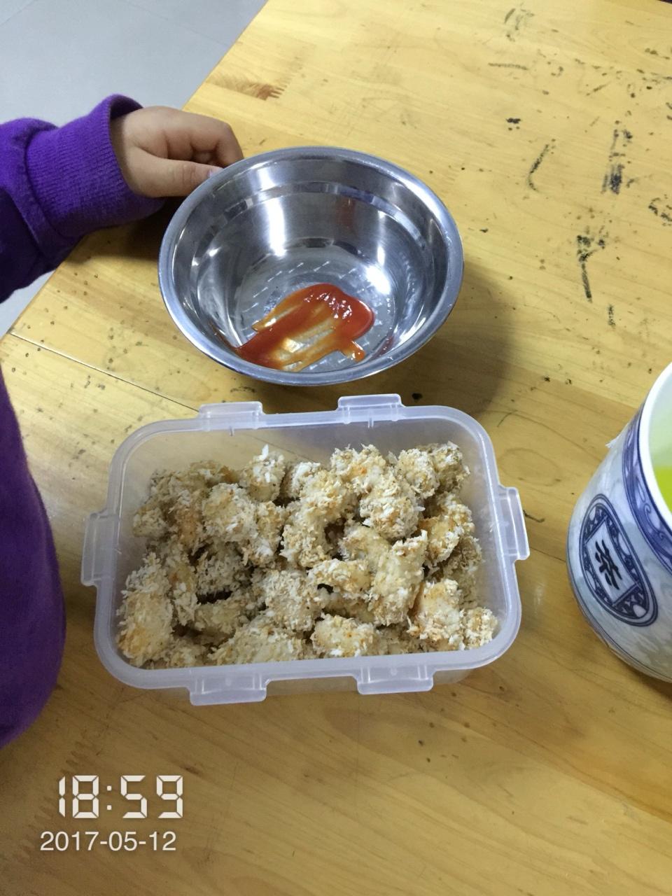 低卡低脂烤箱版鸡米花