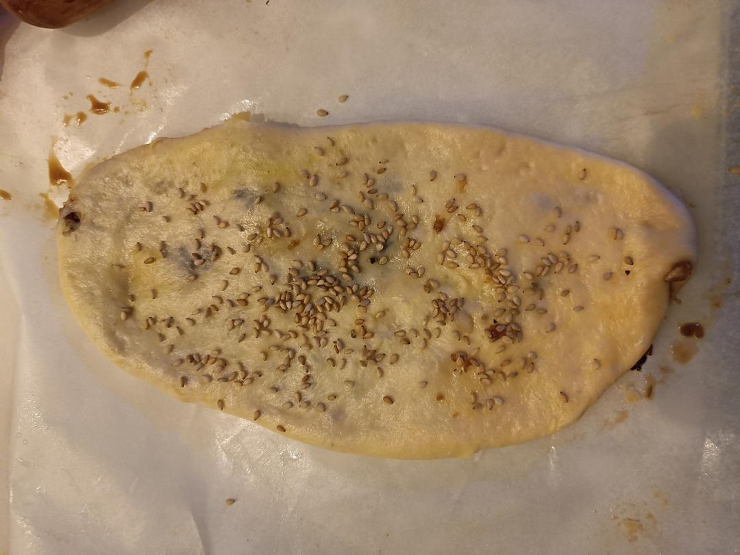 梅干菜鲜肉锅盔