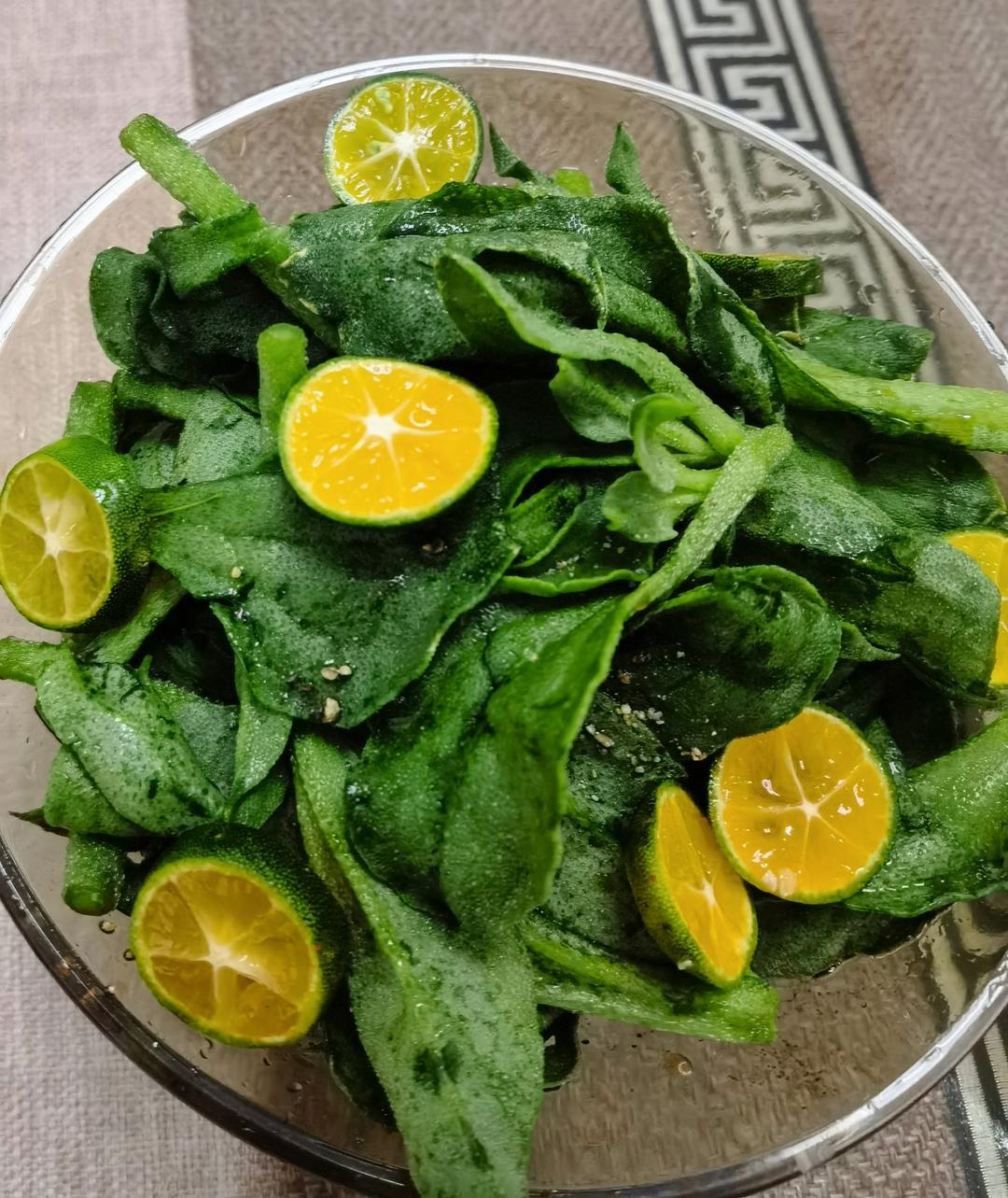 一掐二洗三拌就搞定的南非冰草