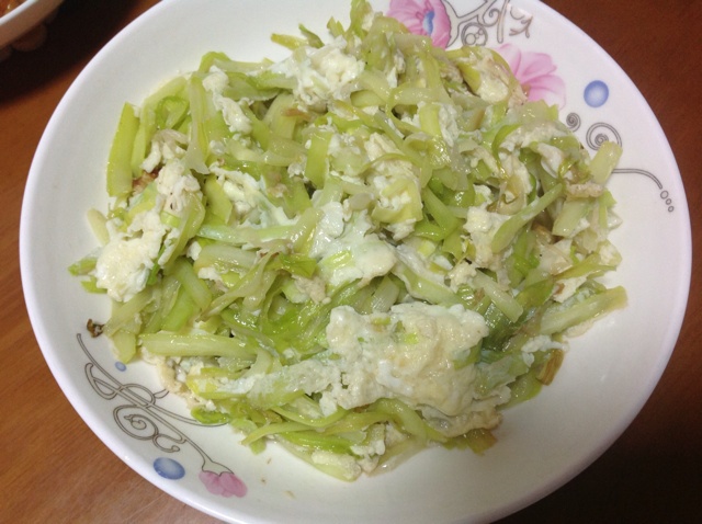 韭黄炒蛋