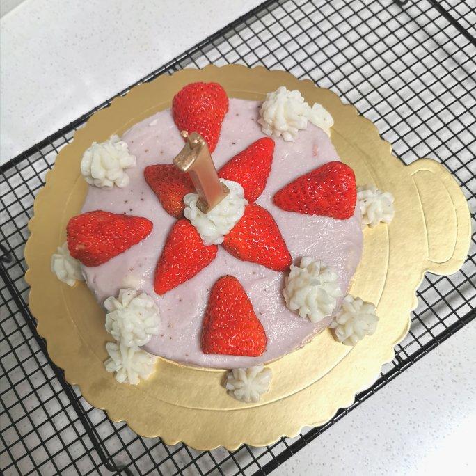无糖无奶油宝宝生日蛋糕