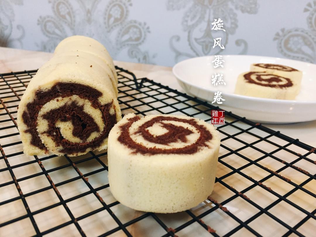 可可旋风蛋糕卷（视频）