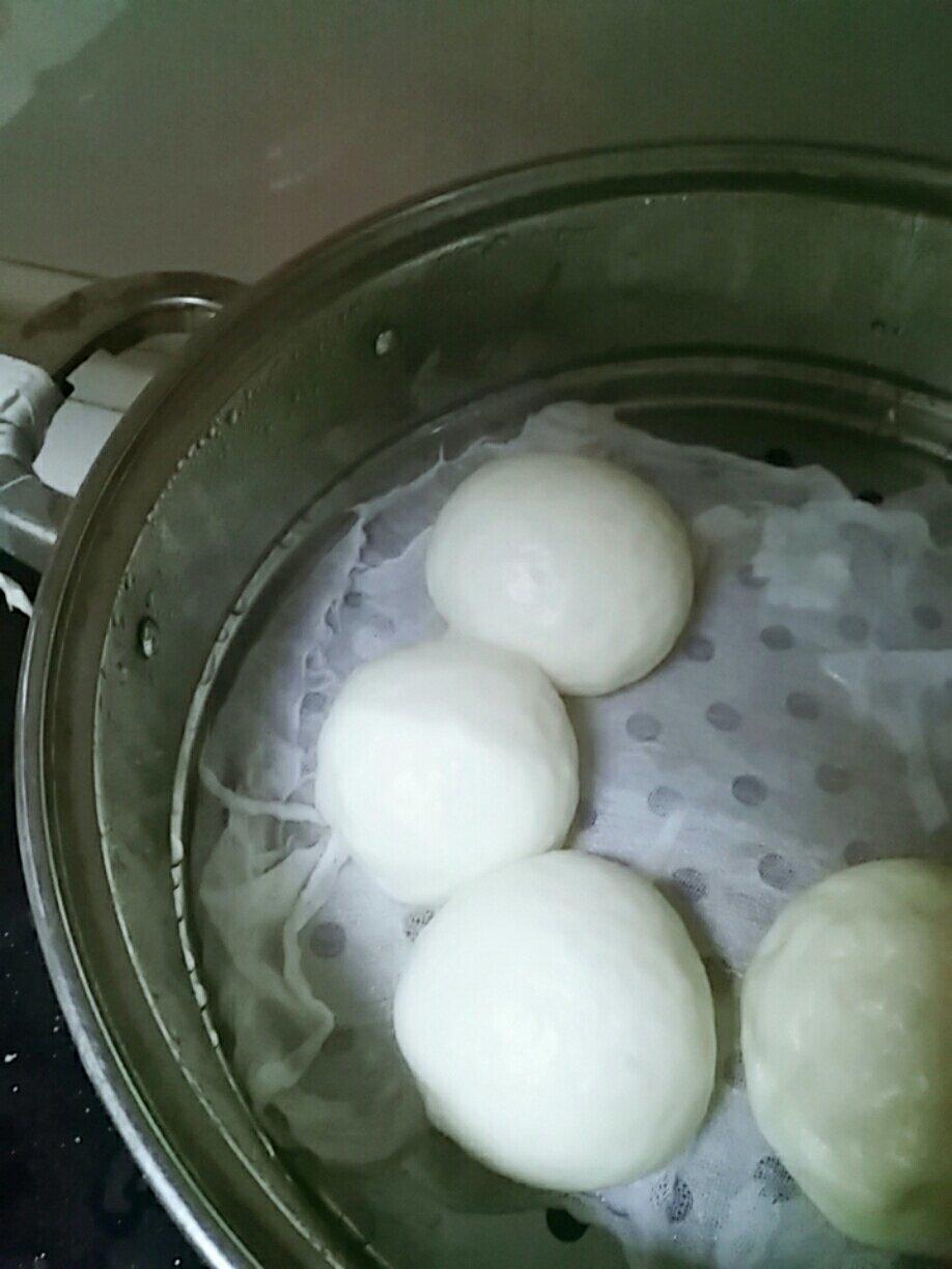 奶黄馅儿和奶黄包