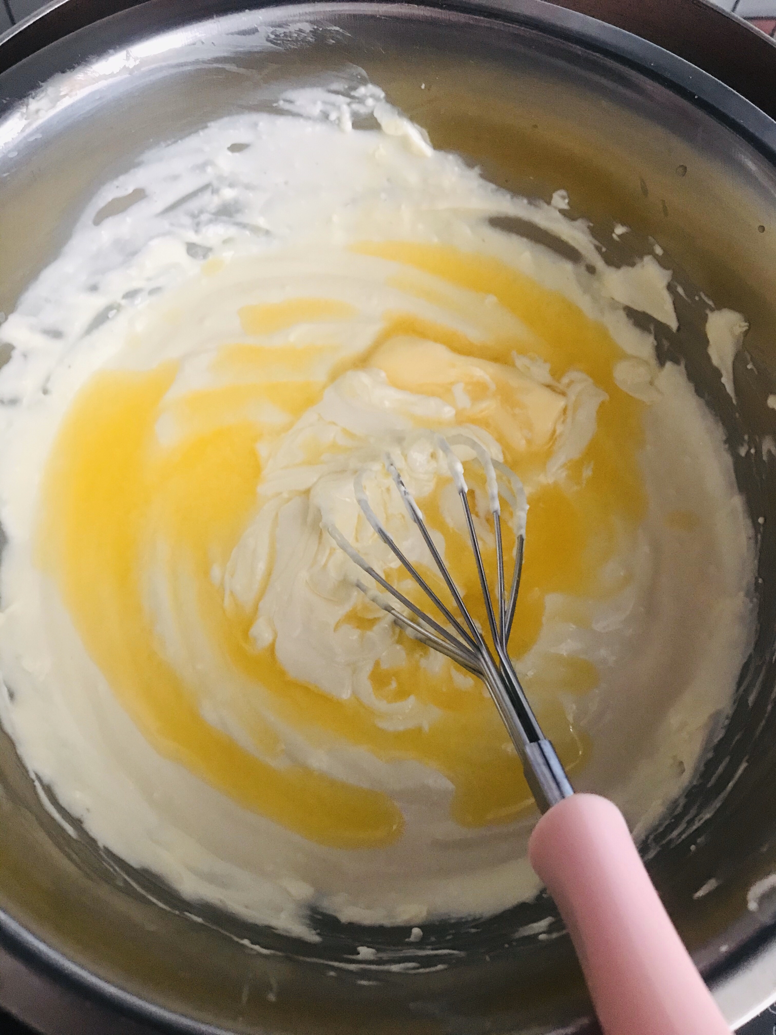 一次成功的奶油奶酪蛋糕的做法 步骤4