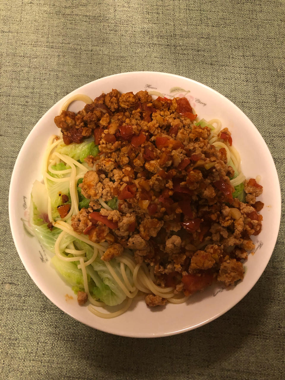番茄肉酱意面