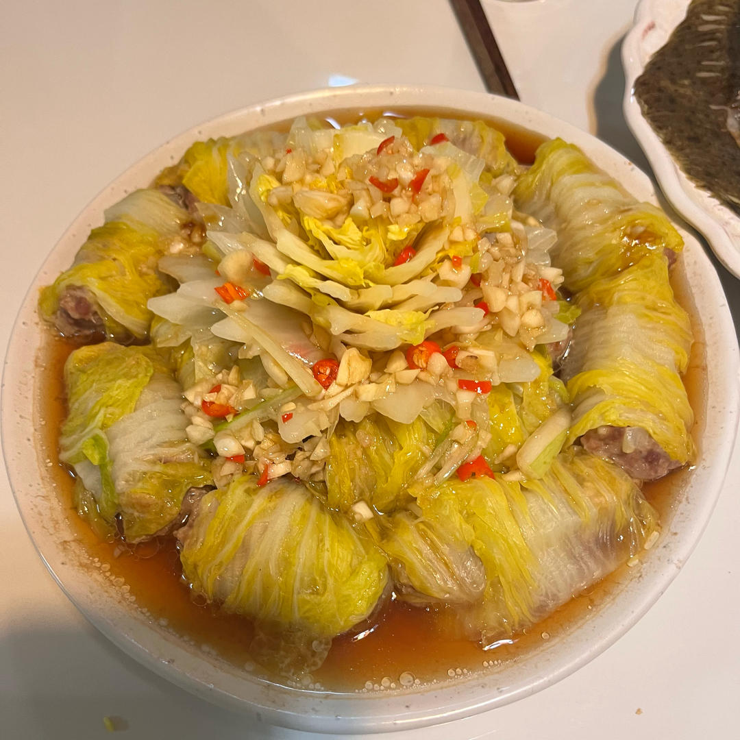 白菜肉卷
